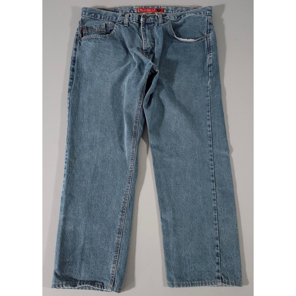 Levi's 550 Jeans Mens 40x28 Blue Relaxed Fit Tapered Leg Denim Y2K
